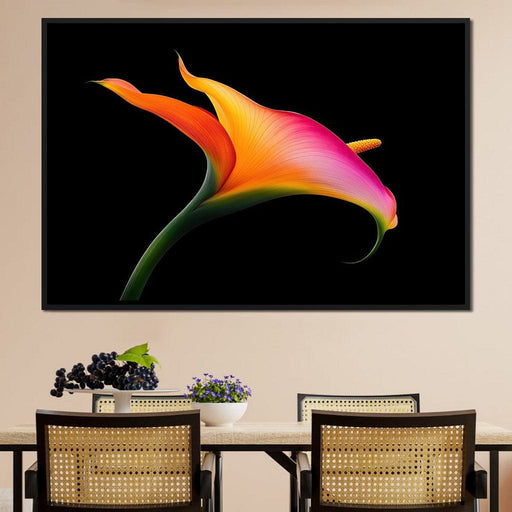 Vivid Orchid Glow - TooplesArt Canvas Print