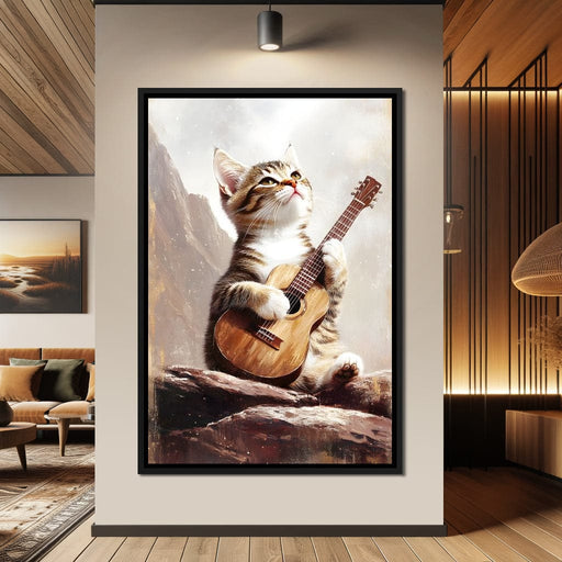 Melody of Feline Dreams Canvas Print