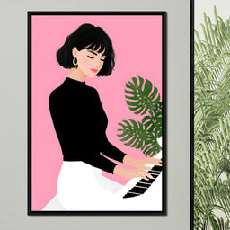 Melody on Rose Studio Keys - NicheCanvas