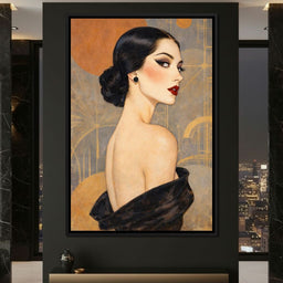 Velvet Elegance - TooplesArt - NicheCanvas