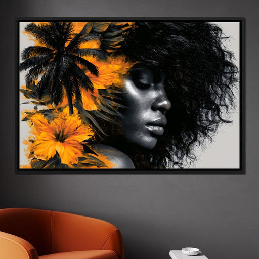 Golden Tropics Restless Soul Canvas Print
