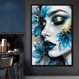 Blue Whisper - Johanjjf - NicheCanvas