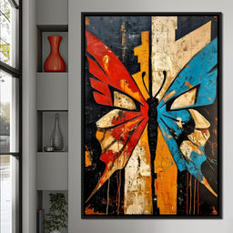 Radiant Metamorphosis Flight - NicheCanvas