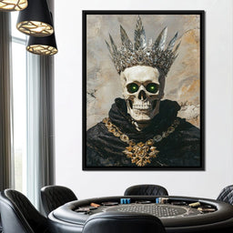 Regal Sovereign of Shadows - Raven Blackwood - NicheCanvas
