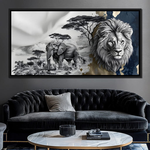 Majestic Safari Splendor Canvas Print