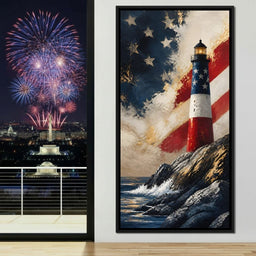 Beacon of the coastal spirit - NicheCanvas