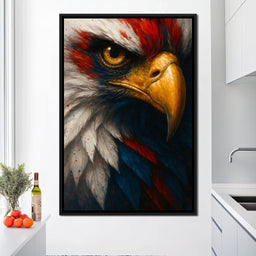 Majestic Gaze of Freedom - NicheCanvas