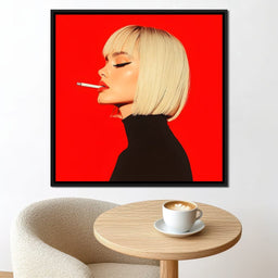 Enjoy a Unfiltered Cigarette - NicheCanvas