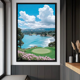 Ocean Breeze Golfing - NicheCanvas