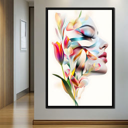 Floral Essence Dreamscape - NicheCanvas