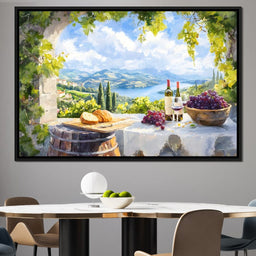 Countryside Vineyard Retreat - NicheCanvas