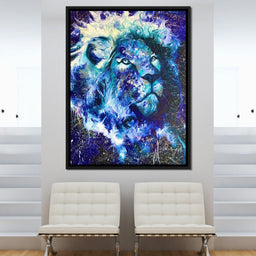 Astral Lion - Chiara Magni - NicheCanvas