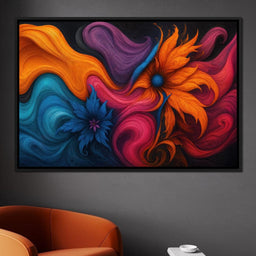 Colorstorm Swirls - TooplesArt - NicheCanvas