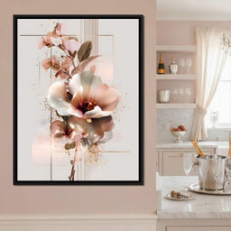 Delicate Petals Radiant Calm - NicheCanvas