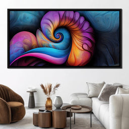 Whirlpool of Rainbow Time - TooplesArt - NicheCanvas