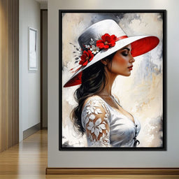 Female Portrait 353 - Johanjjf - NicheCanvas