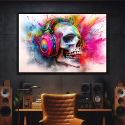 Harmony of Colors and Sound - NicheCanvas