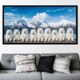 Alpine Pups Dreamy Escape - NicheCanvas