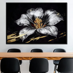 Golden Bloom Harmony Bliss - NicheCanvas