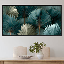 Verdant Palms Held By Time - NicheCanvas