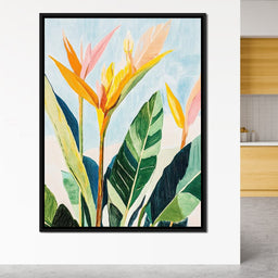 Tropical Flora Dance - NicheCanvas