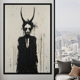 Veiled Presence of Shadows - NicheCanvas