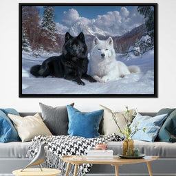 Harmony of Winter Guardians - NicheCanvas