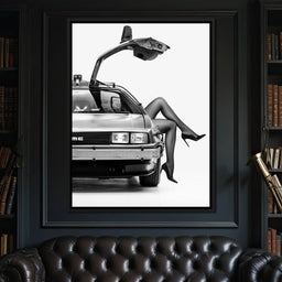 Future Female Legs - David Drake - NicheCanvas