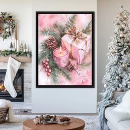 Festive Pine Gift Candle Radiance - NicheCanvas