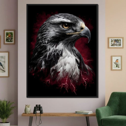 Stormwatch Falcon Canvas Print