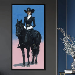 Midnight Rider Elegance - NicheCanvas