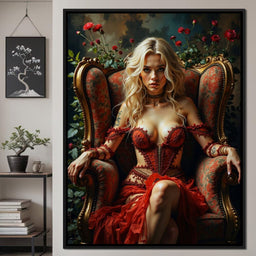 Female Portrait 329 - Johanjjf - NicheCanvas