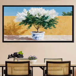 White Chrysanthemum - NicheCanvas