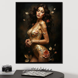 Radiant Floral Symphony - Johanjjf - NicheCanvas