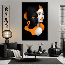 Faces of Balance - TooplesArt - NicheCanvas