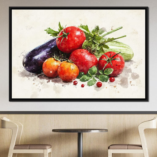 Garden Food Canvas Print
