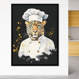 Leopard Gourmet Elegance - NicheCanvas