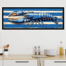 Nautical Lobster Driftwood Charm - NicheCanvas