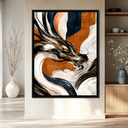 Rising Serpent of the Hidden Peaks - NicheCanvas