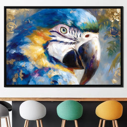 Tropical Macaw Gold Radiance - Neal Hackett - NicheCanvas