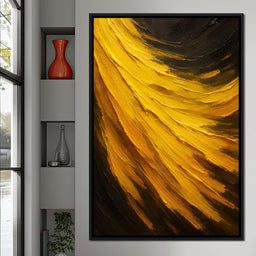 Golden Radiance Unfurled - NicheCanvas