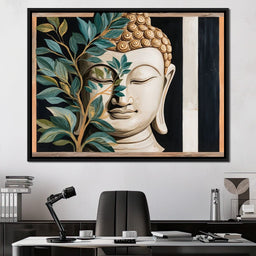 Tranquil Buddha Sanctuary - NicheCanvas