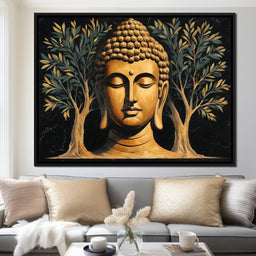 Beneath the Bodhi Trees - NicheCanvas