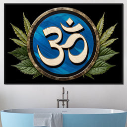 Mystical Om Symbol Reverie - NicheCanvas