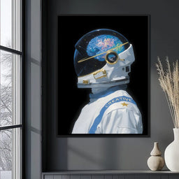 Stellar Mind Voyager Portrait - NicheCanvas