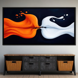 Yin and Yang in Motion - TooplesArt - NicheCanvas