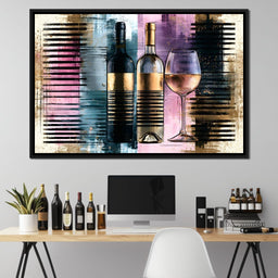 Vintage Notes of Midnight Gold - NicheCanvas