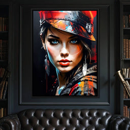 Female Portrait 254 - Johanjjf - NicheCanvas