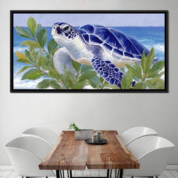 Ocean Voyager Sea Turtle Breeze - NicheCanvas