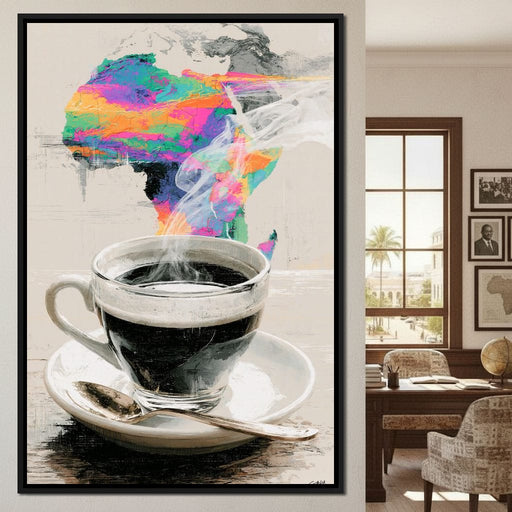 Morning Brew Across the Continent Canvas Print